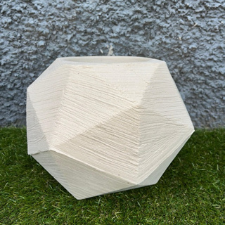 Vaso para Plantas em Polietileno Esfera Diamante N3 em Oferta na Shopee