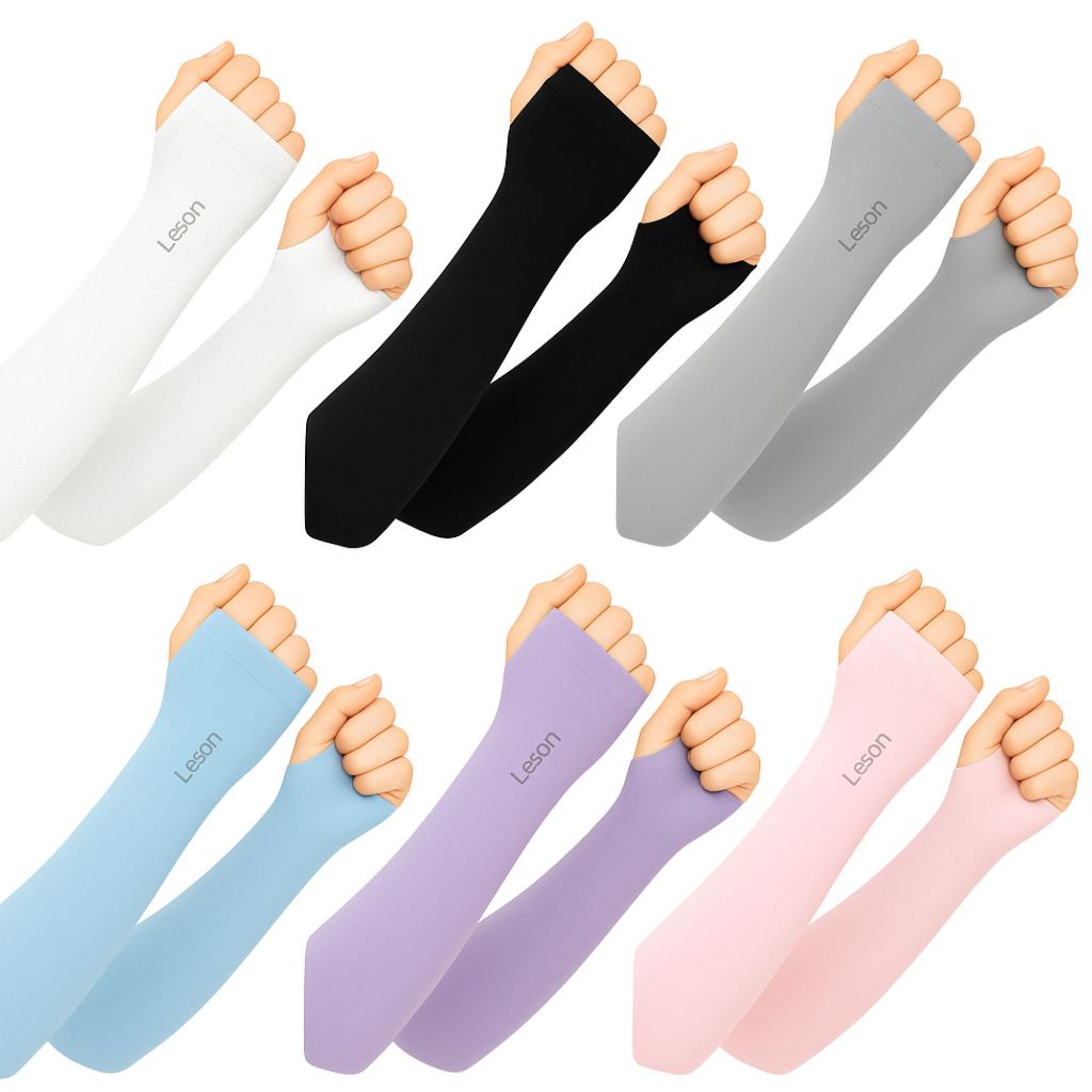 Manguito Infantil UV Proteção Solar Unissex | Menino e Menina | Cores Variadas