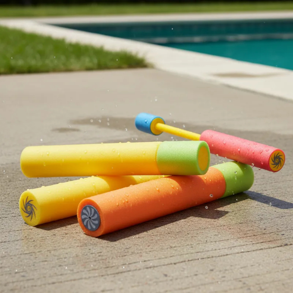 Kit Até 10 Lança Água Flutuante Piscina Lançador Brinquedo Atacado Menino Menina Blogueirinho Blogueirinha Grande