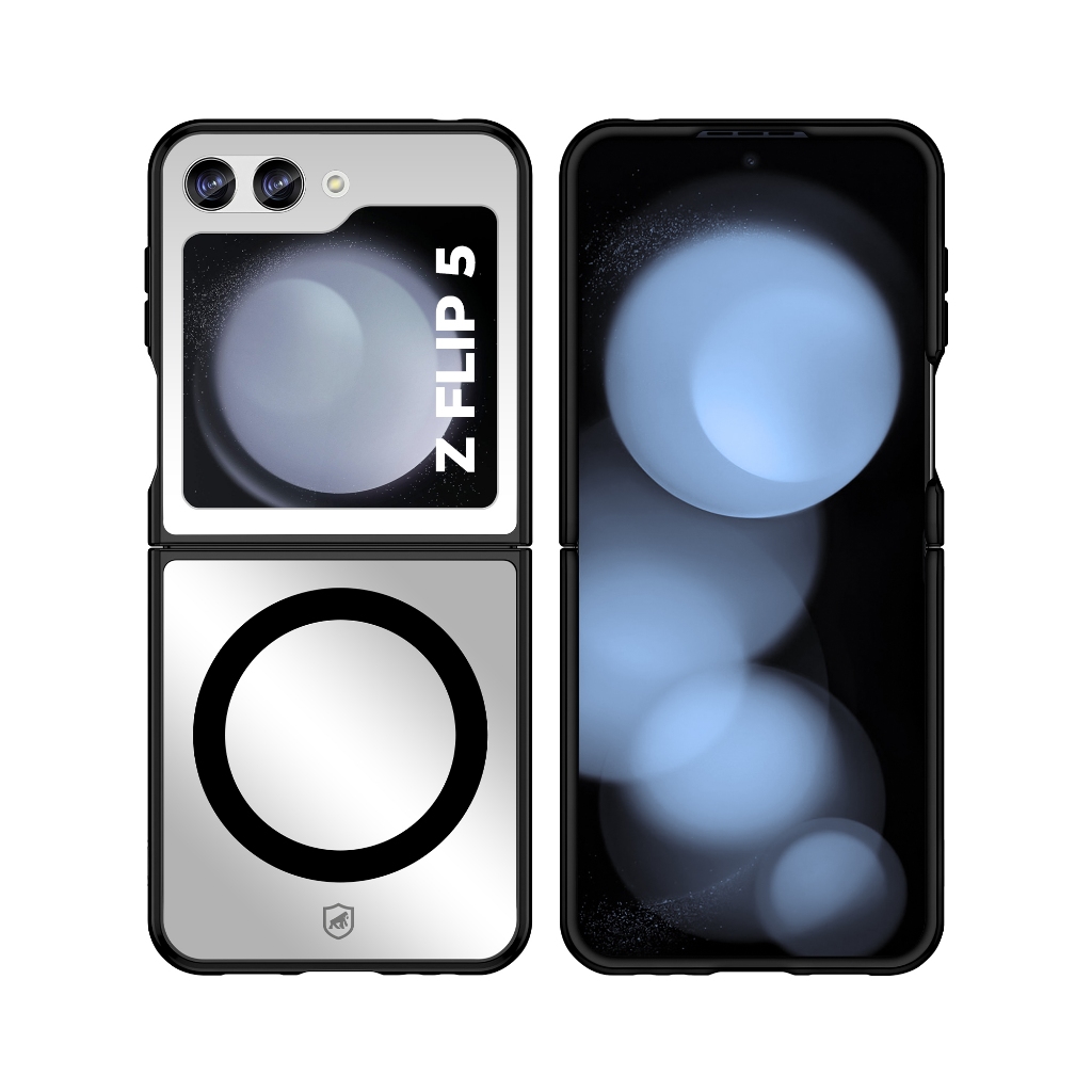 Capa Case Capinha MagSafe para Samsung Galaxy Z Flip 5 - Preta - Gshield