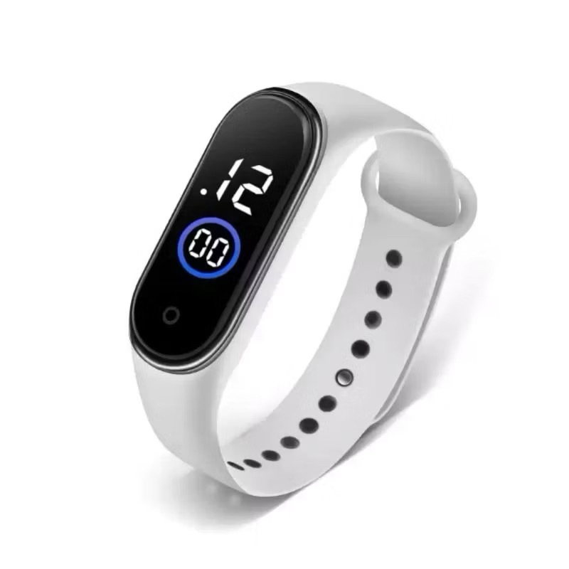 Relógio Digital Colorido M4 LED smart watch a Prova D'água em Oferta na Shopee