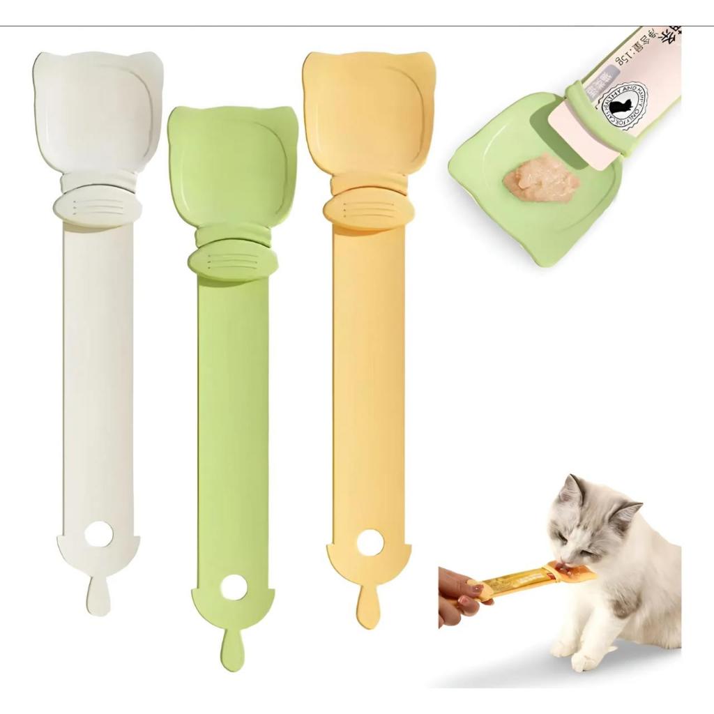 Colher Espremedora Sachê Gato Petisco Wanpy Churu Sheba Truly Alimento Umido em Oferta na Shopee