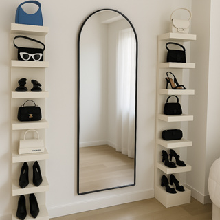 Espelho Portal 160x70 cm Grande para Loja, Estúdio, Recepção Corpo Inteiro  Sofisticação Comercial em Oferta na Shopee