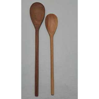 Kit 2 colheres de madeira em Oferta na Shopee