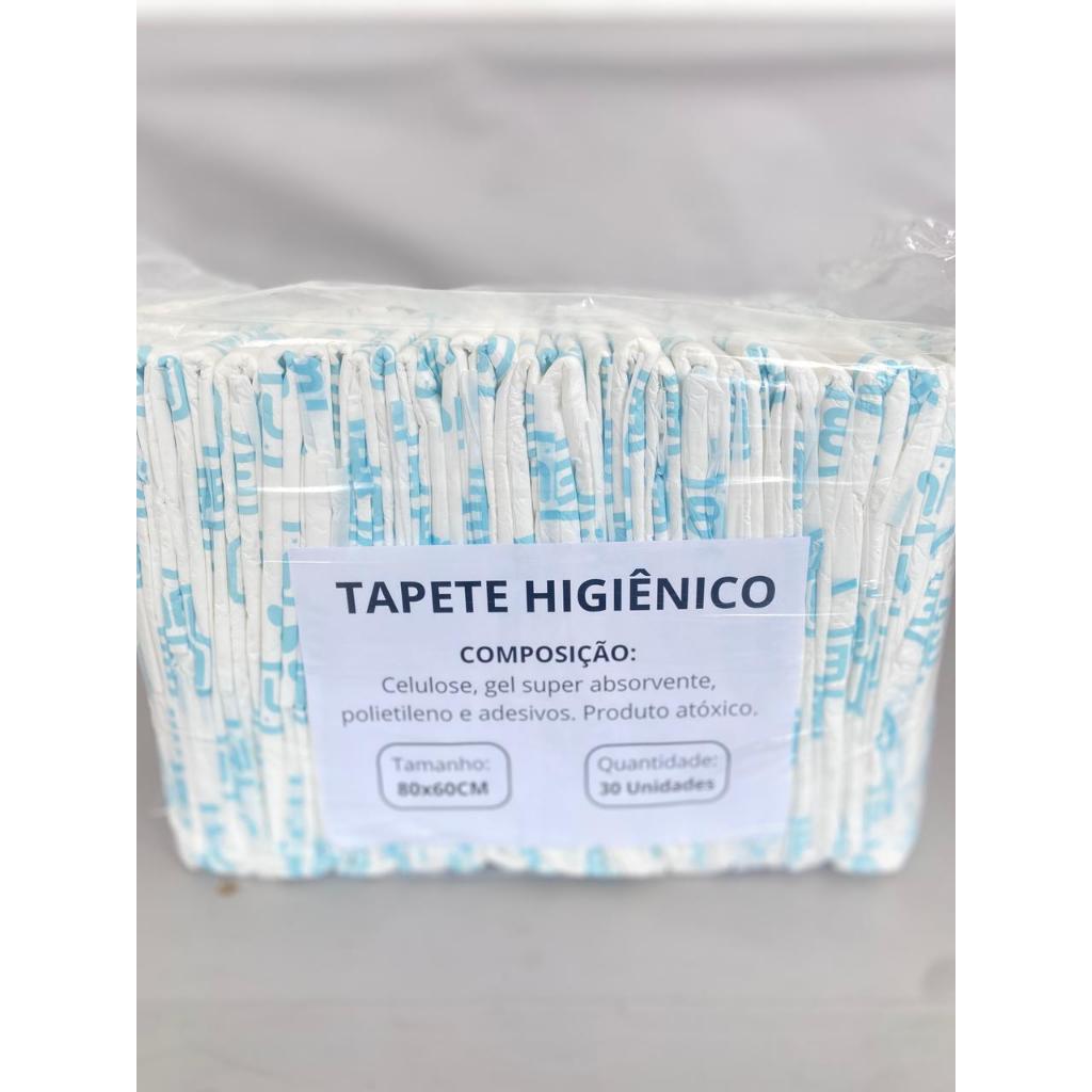 Tapete Higiênico para Pet com 30 unidades BLUE  tamanho 80 x 60 em Oferta na Shopee