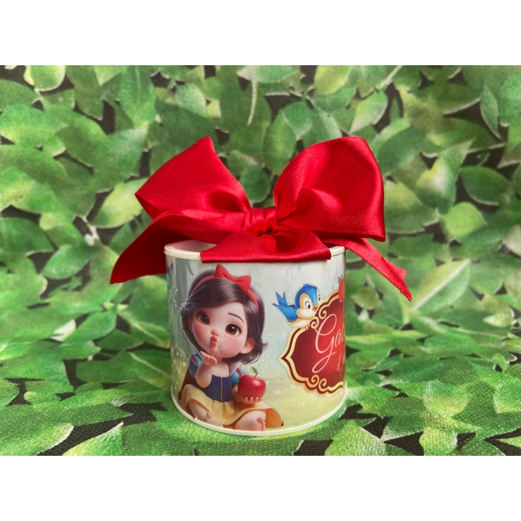 Kit Tubolata Personalizada (5x6) Branca de Neve  Lembrancinha de Maternidade/Chá de Bebê/Aniversário em Oferta na Shopee