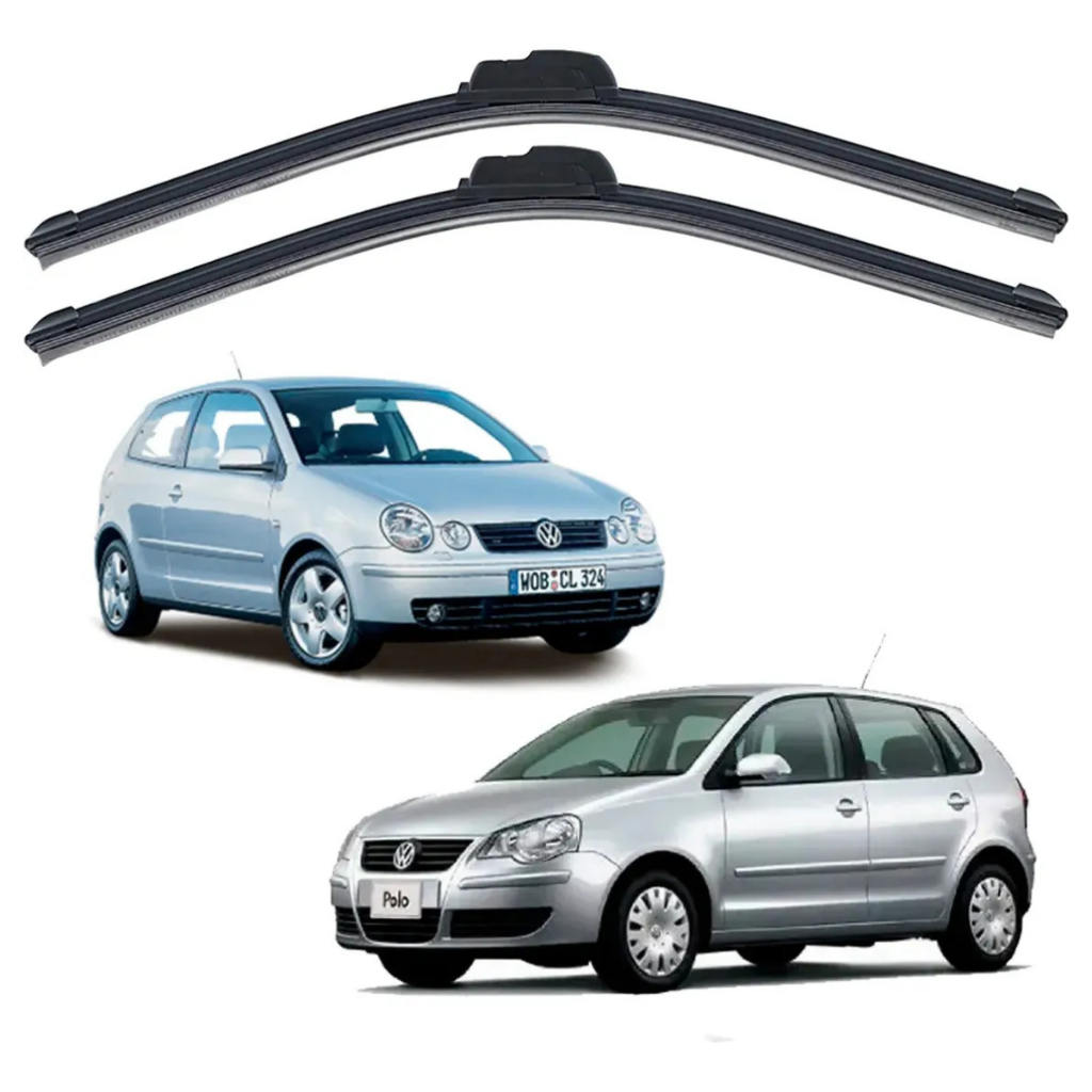 Par Palheta Limpador Parabrisa Polo Par Paleta Limpador Polo Limpador de Parabrisa VW Polo em Oferta na Shopee