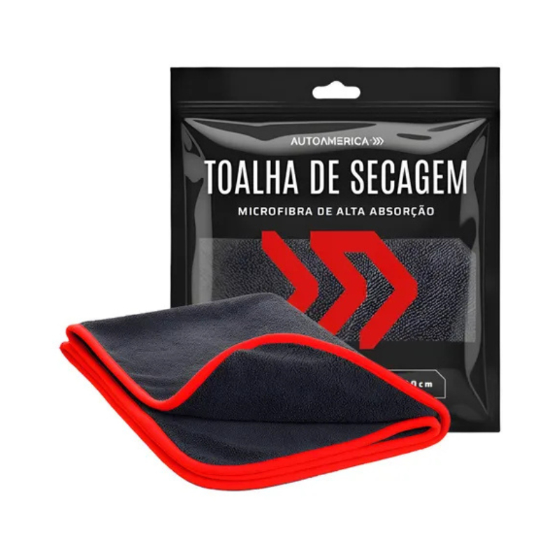 Toalha Microfibra Autoamerica 90x60 Alta Absorção Secagem