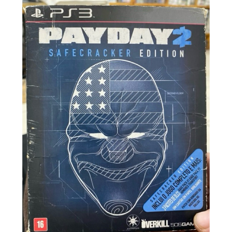 Payday 2 Safecracker Edition Ps3 Com Luva