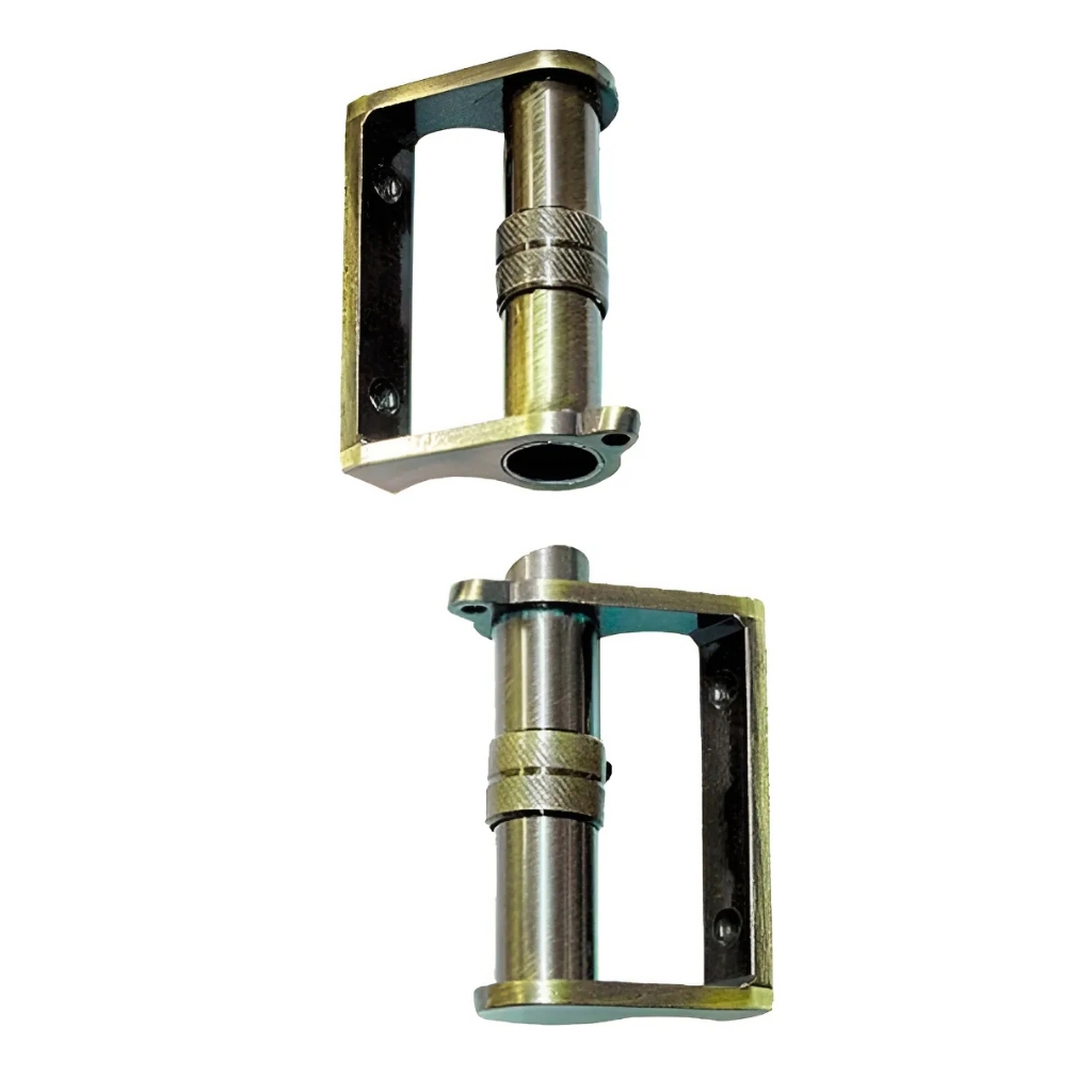 Puxador de Vitrô MUNDIAL 170 Luxo Punho Tubo de Latão - Acabamentos