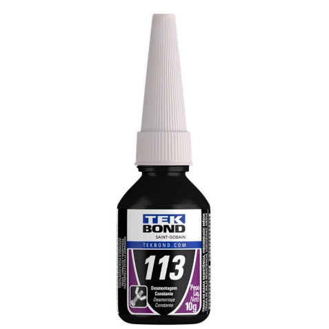Trava Parafuso Baixo Torque Violeta 113 10g Tek Bond