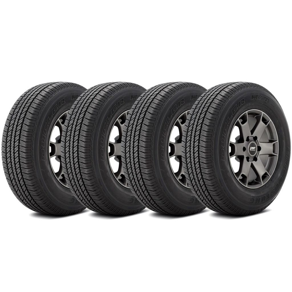 Kit 4 Pneus 265/60R18 Bridgestone Dueler HT 684 II Ecopia 110T Aro 18 em Oferta na Shopee