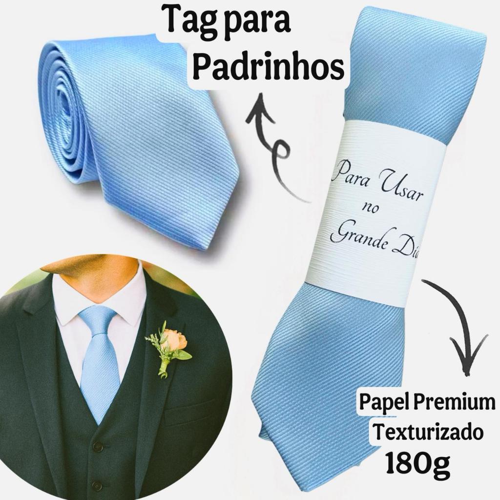 Kit 4 a 20 Gravatas Azul Serenity para Padrinhos Casamento Slim em Oferta na Shopee