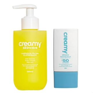 Duo Protetor Solar Watery Fluid FPS 50 + Limpador Glicerinado em Oferta na Shopee