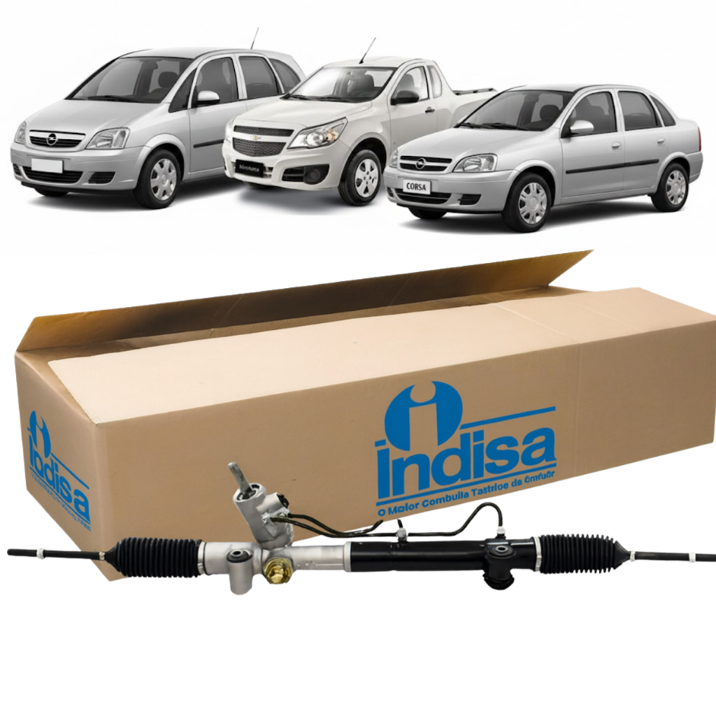 Caixa Direcao Hidraulica GM - Corsa / Meriva / Montana 2003 A 2012 Com Axial
