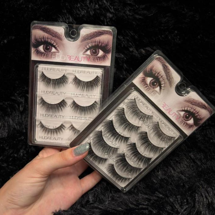 3D Cílios Postiço Lash Natural E Curvados Mink Volume Médio Longo 3/5 Pares ENVIO IMEDIATO