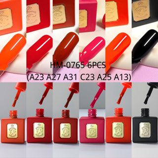 KIT 6 Esmalte Gel  De Unha ANVISA CERTIFICADO VERMELHO  Coleção Love story 12ml Pronta entrega em Oferta na Shopee