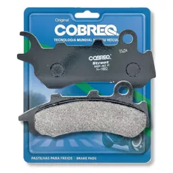 Pastilha de Freio Dianteira Cg 160 Titan / Cg 160 Fan Combi Brake Cobreq