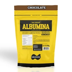 Albumina Refil 1kg Naturovos Sabor Chocolate