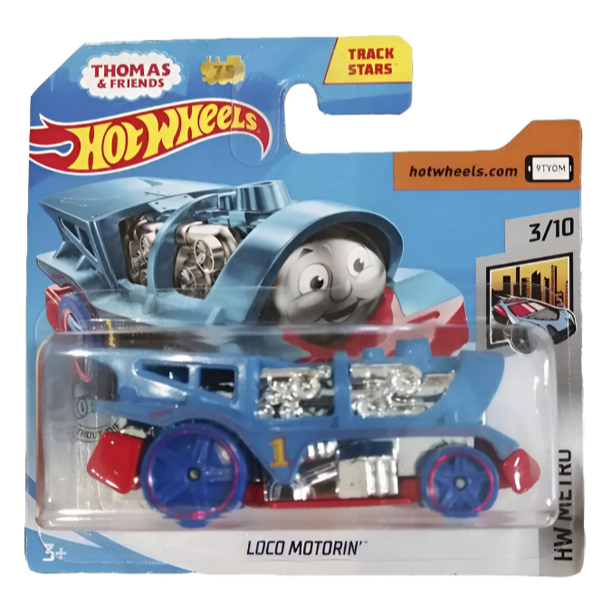 Loco Motorin Thomas & Friends Hot Wheels Azul