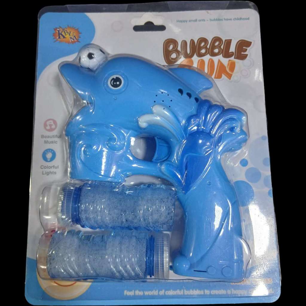 bolha de sabao golfinho com luz e musical brinquedo criança
