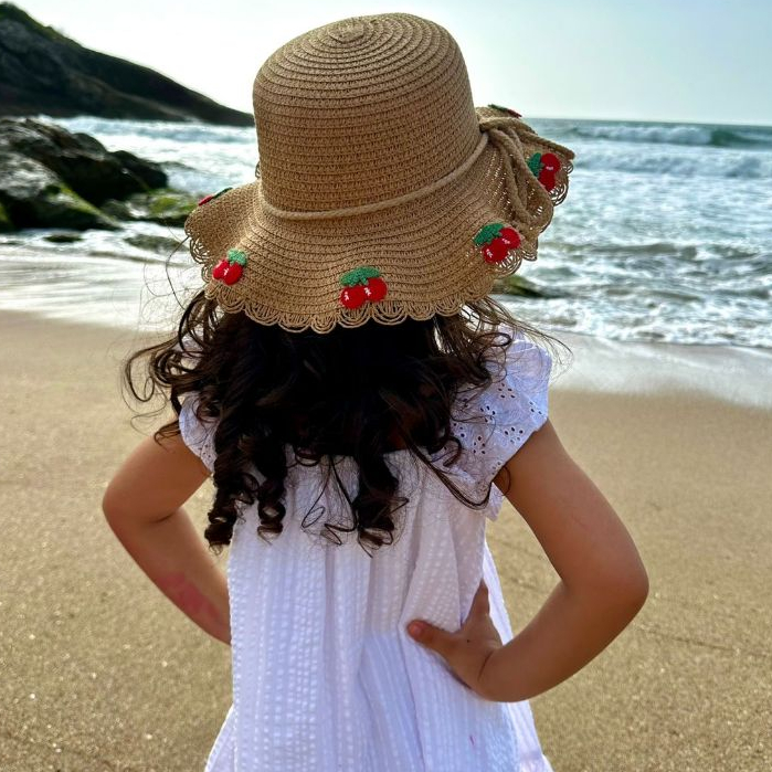 Chapéu Palha Praia Infantil - Comprar com Melhor Preço em Bonés, Chapéus e Toucas