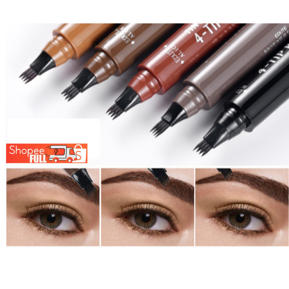 Caneta Microblading Fio a Fio  Preenche Falhas da Sobrancelhas e Barba  À Prova D’Água