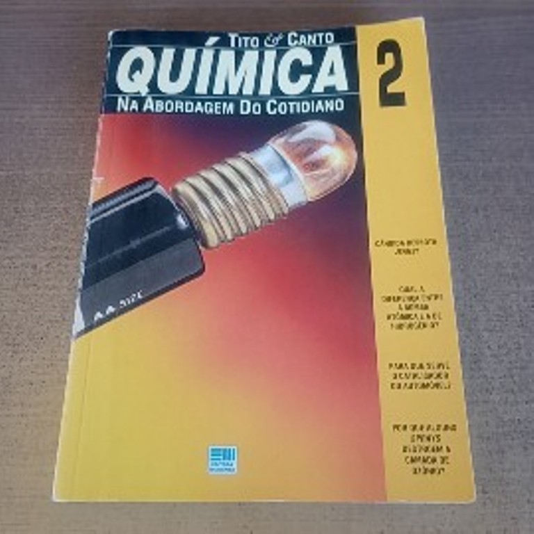 Livro Química na Abordagem do Cotidiano - Volume 2 - Tito e Canto (Livro do Professor)