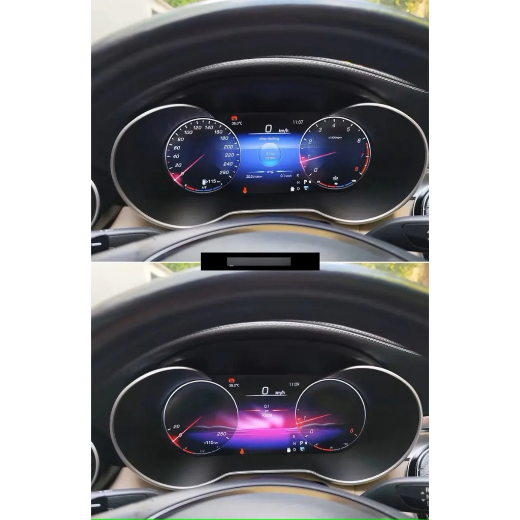 Painel Digital Tft Cluster 12.3 Mercedes Benz Cla 2013 2014