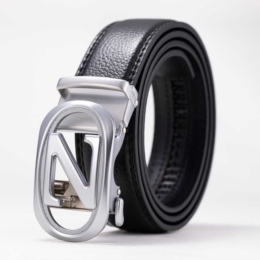 Alta qualidade marca de luxo designer terno calças cintos masculino fivela automática cintos de couro para homens cinto em Oferta na Shopee