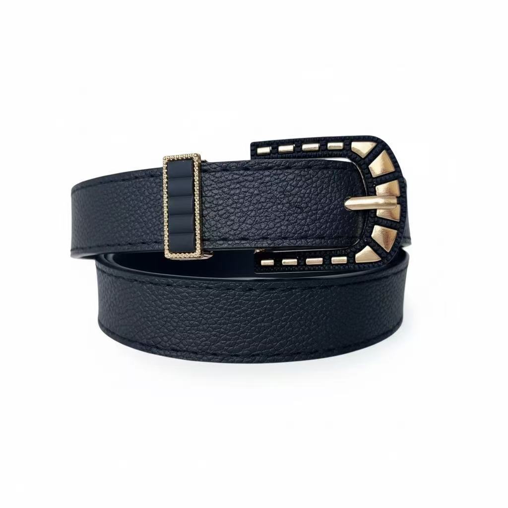 Cinto Feminino Fivela dourado Largura 2,5cm  Entrega Rapida em Oferta na Shopee