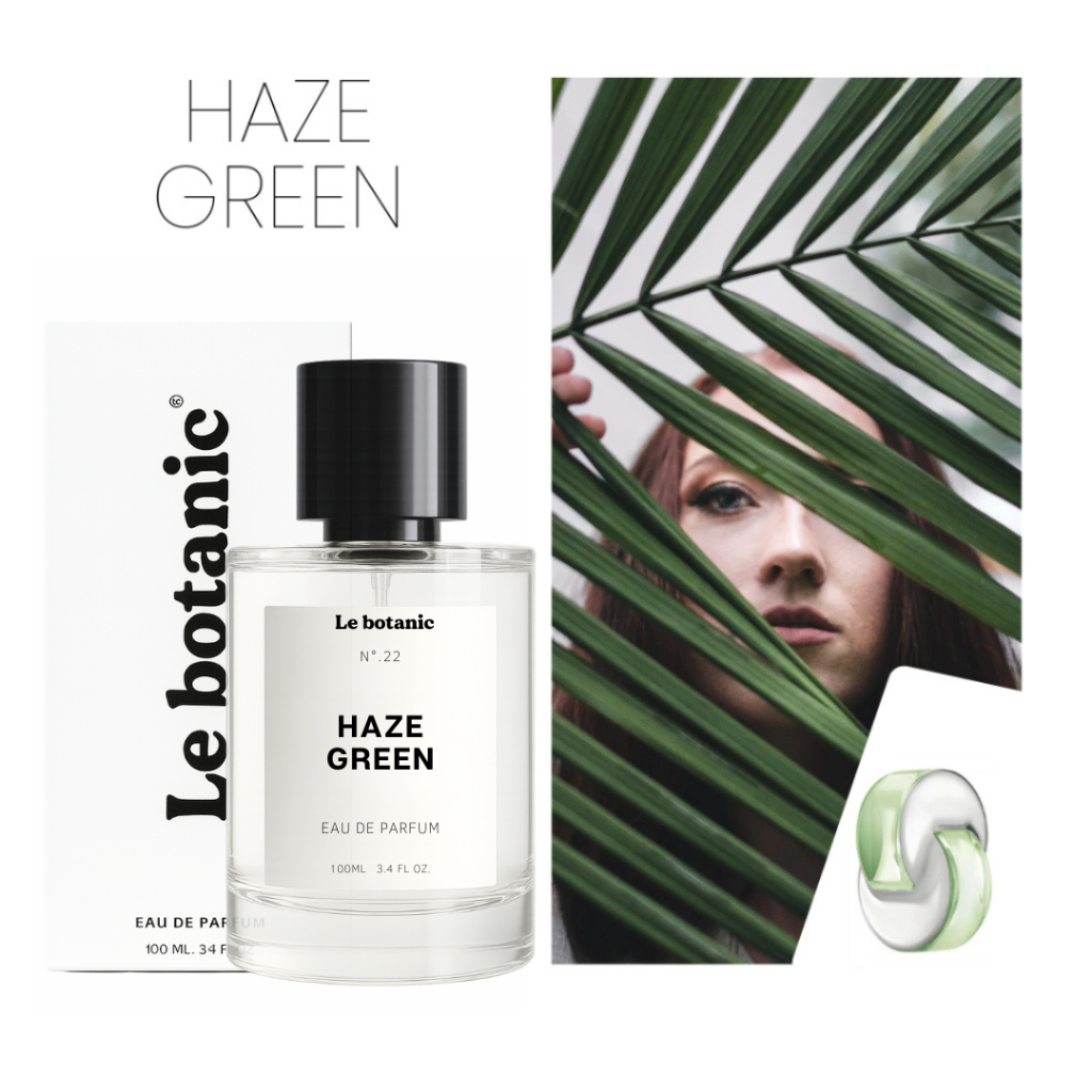 Perfume Haze Green - Le botanic - EDP - Travel Size - Alta Fixação