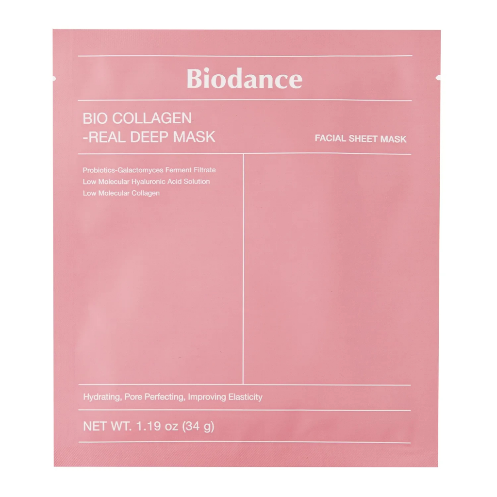 Máscara Biodance Bio-Collagen Real Deep Mask - Poros e Colágeno - Viral TikTok (Original) - 1 Un