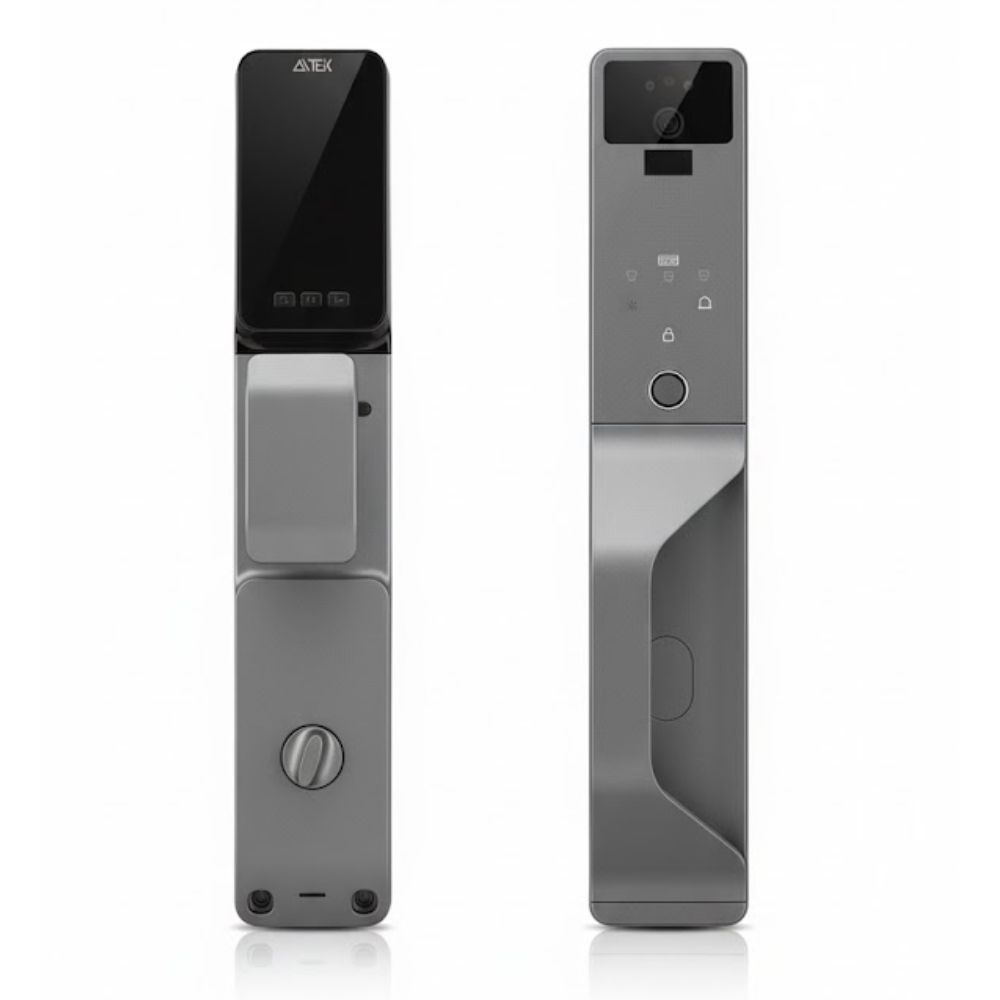 Fechadura Eletronica Facial Video Camera Digital Prova Dágua Digital Segurança Wifi App