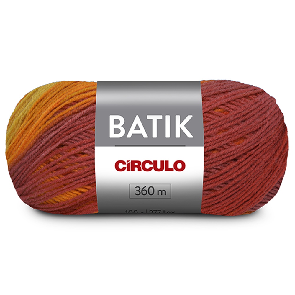 Fio Lã Batik Círculo 100g em Oferta na Shopee