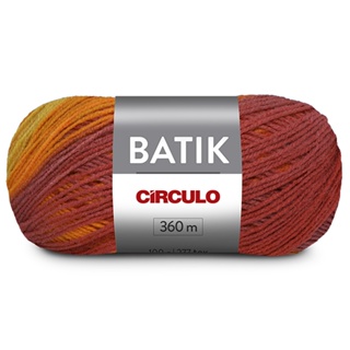 Fio Lã Batik Círculo 100g em Oferta na Shopee