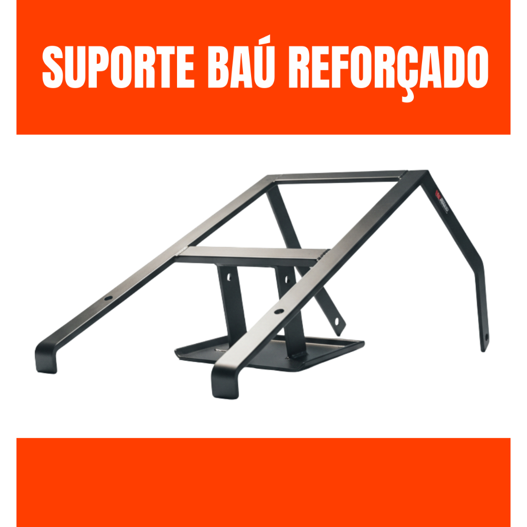 Suporte Baú Moto CG 125/150 YBR 125 Yes 125 Intruder 125