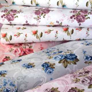 Tecido Percal estampado de algodão -4 mts x 2,55m-tecido de algodão super macio---180 fios---varias estampas 90g/m² em Oferta na Shopee