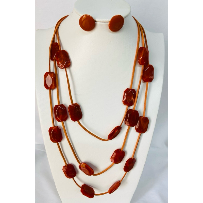 COLAR TRIPLO em Oferta na Shopee