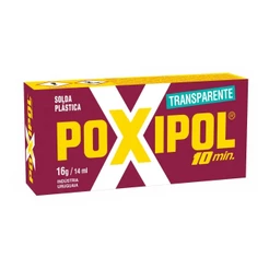 Cola Epoxi 16gr Transparente - Poxipol