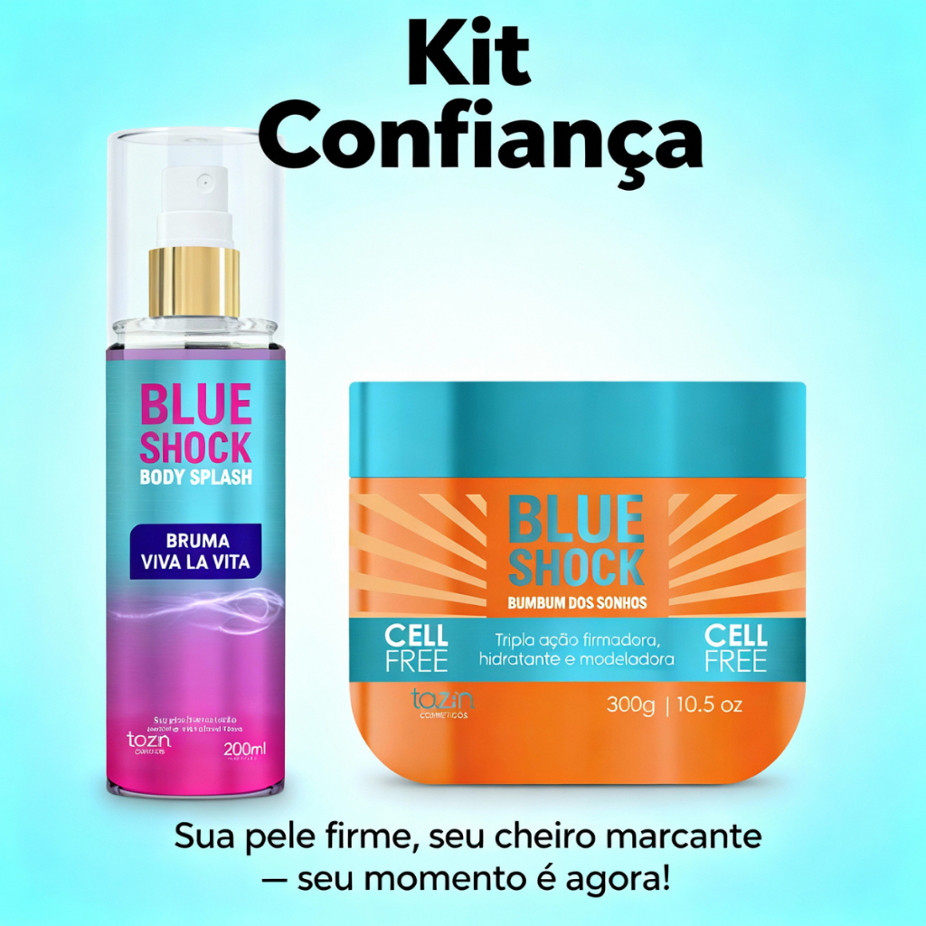 Kit Bumbum dos Sonhos + Body Splash Viva La Vita Firmador Anticelulite Perfume Fresco