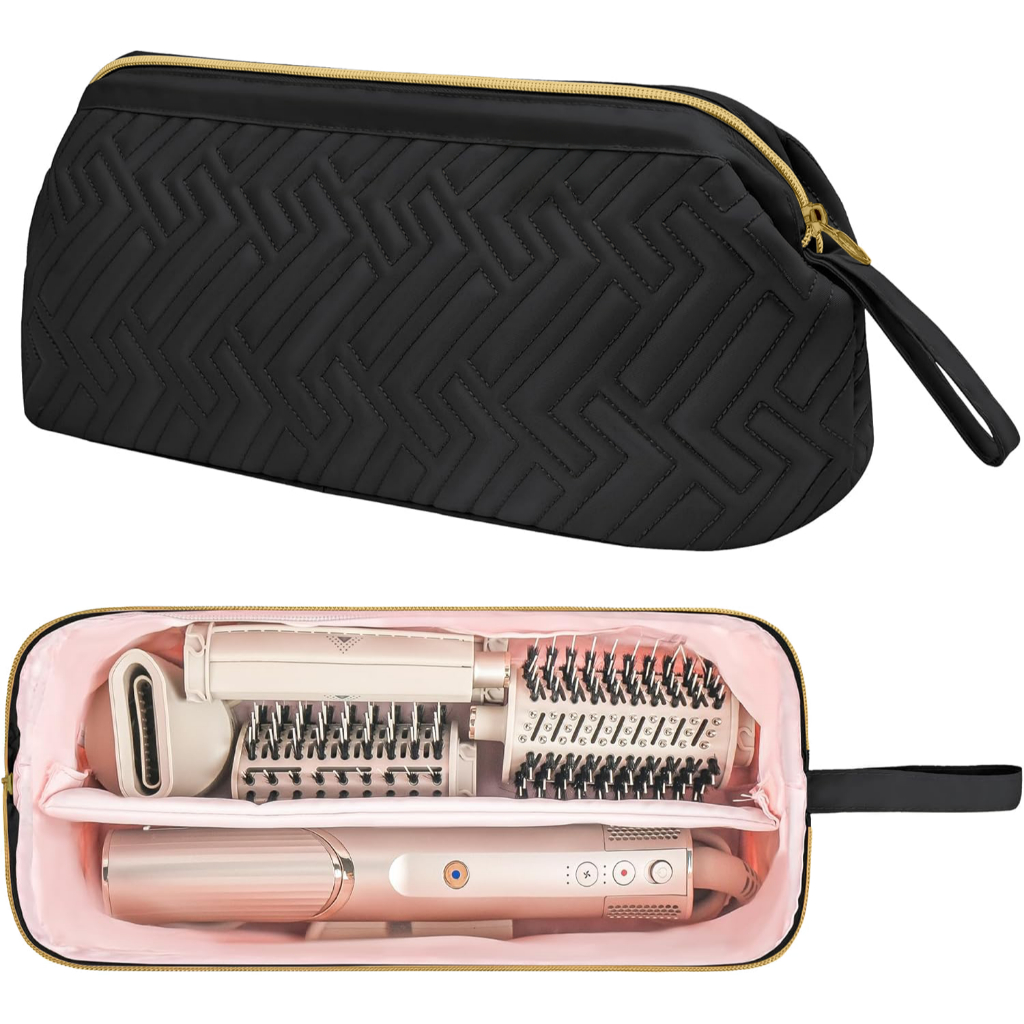 Bolsa de Transporte Secador Cabelo Escova Flexstyle Airwrap com Compartimento para Acessórios em Oferta na Shopee
