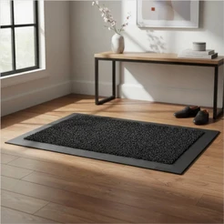 Tapete Sanitizante Pedilúvio Antibactéria 58x38cm Covid Água Sanitário Desinfetante Higiênico Kapazi