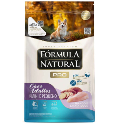 Ração Fórmula Natural Pro Cães Adultos Portes Mini e Pequeno 2,5 kg