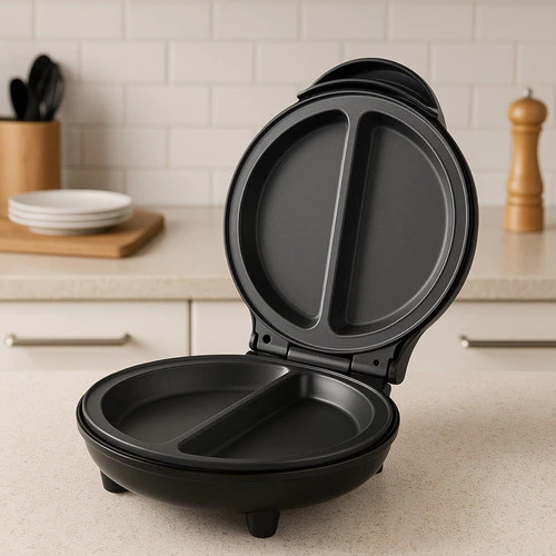 Omeleteira Mr Cheff Preta  Redonda 127v / 220v em Oferta na Shopee