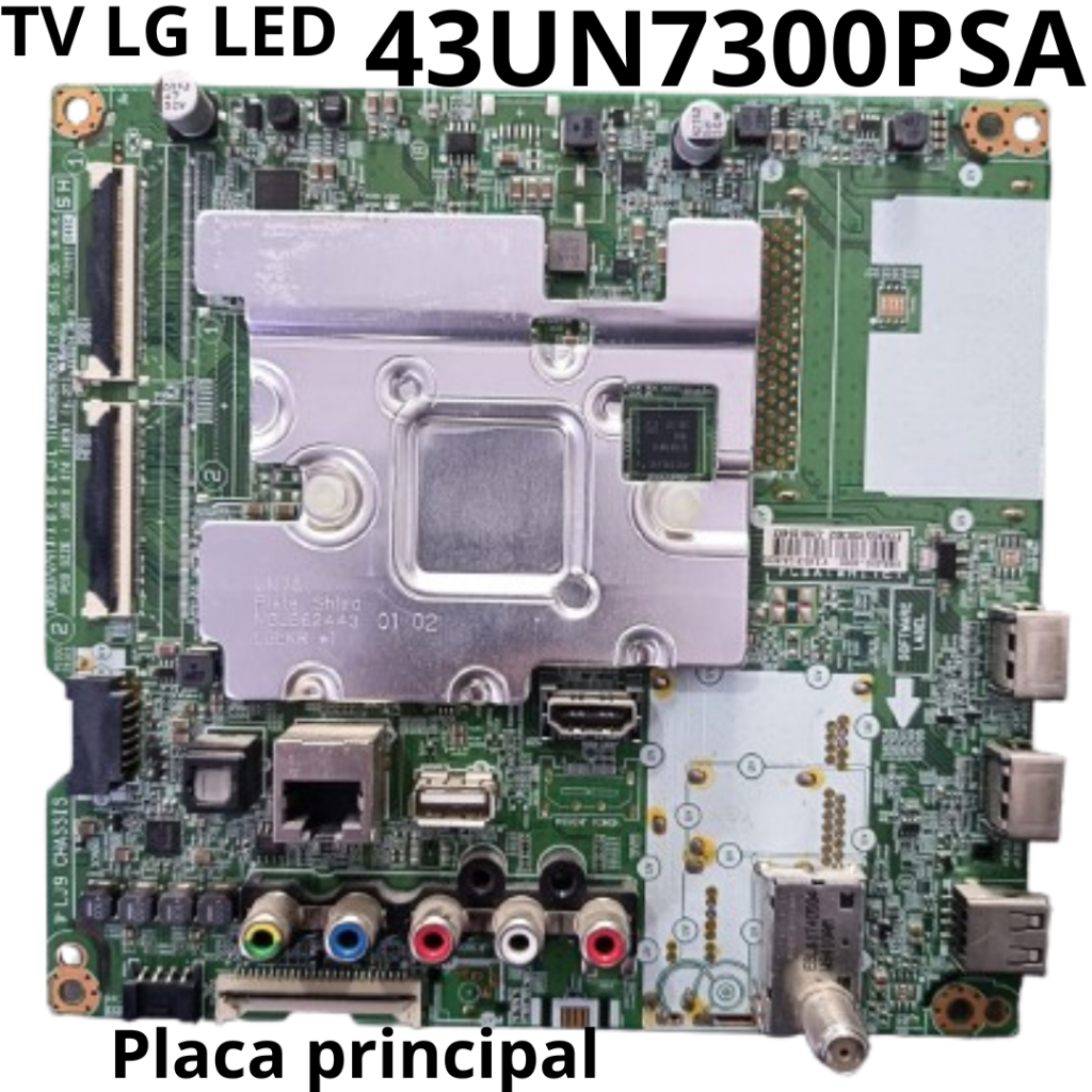 2711 Placa principal para tv LEG LED Mod:43UM7300PSA
