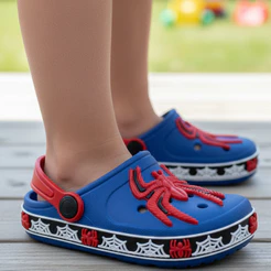 Papete Infantil Masculina Aranha Vários Modelos Confortável Menino Criança Promoção