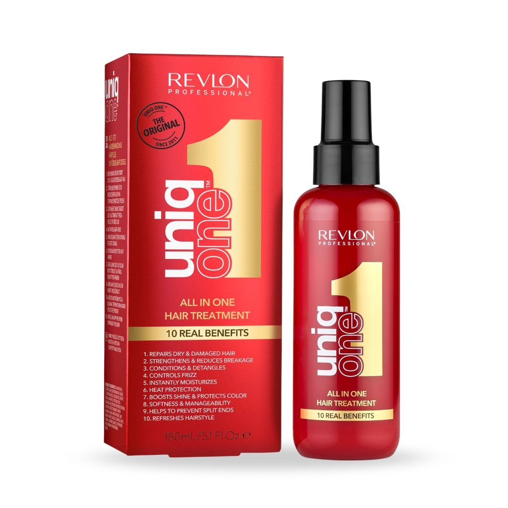 REVLON UNIQ ONE Leave-In 150ml (Tratamento Capilar 10 em 1) PARA TODOS OS TIPOS DE CABELO