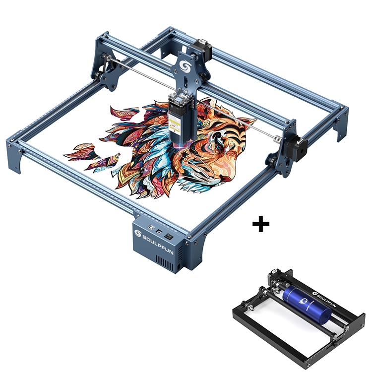 Máquina De Gravadora Laser Sculpfun S9 90w Com Rolo 360°  PRODUTO NO BRASIL COM NOTA FISCAL