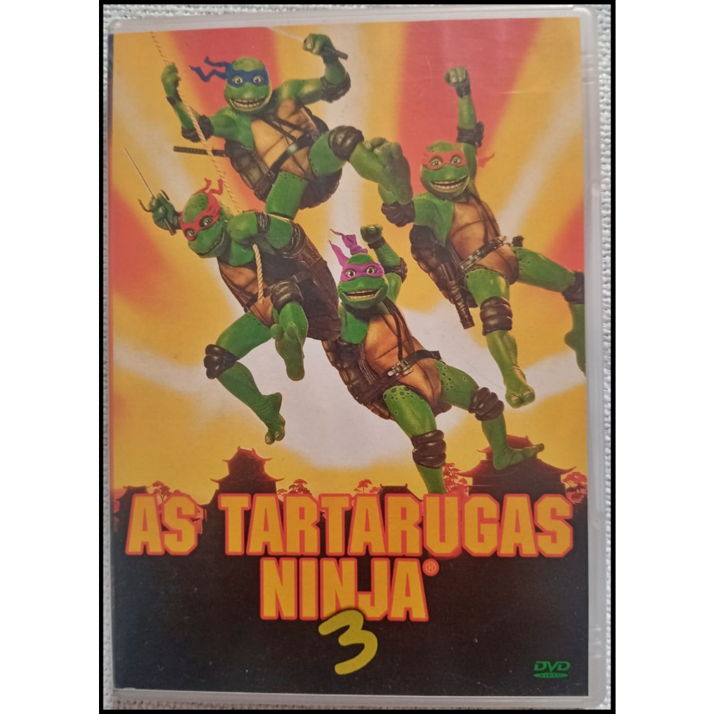 DVD As Tartarugas Ninja III - Original